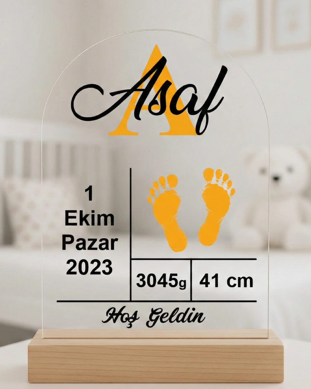 Kişiye Özel Doğum Panosu